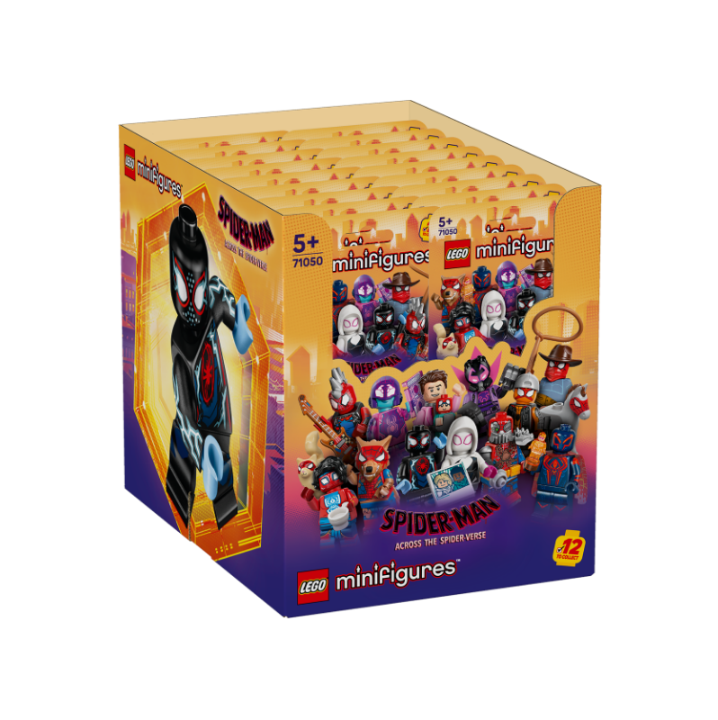 BULK PRE-ORDER Lego 71050 Minifigures Spiderman Across the Spider Verse 4 cases of 36 @ $149/case