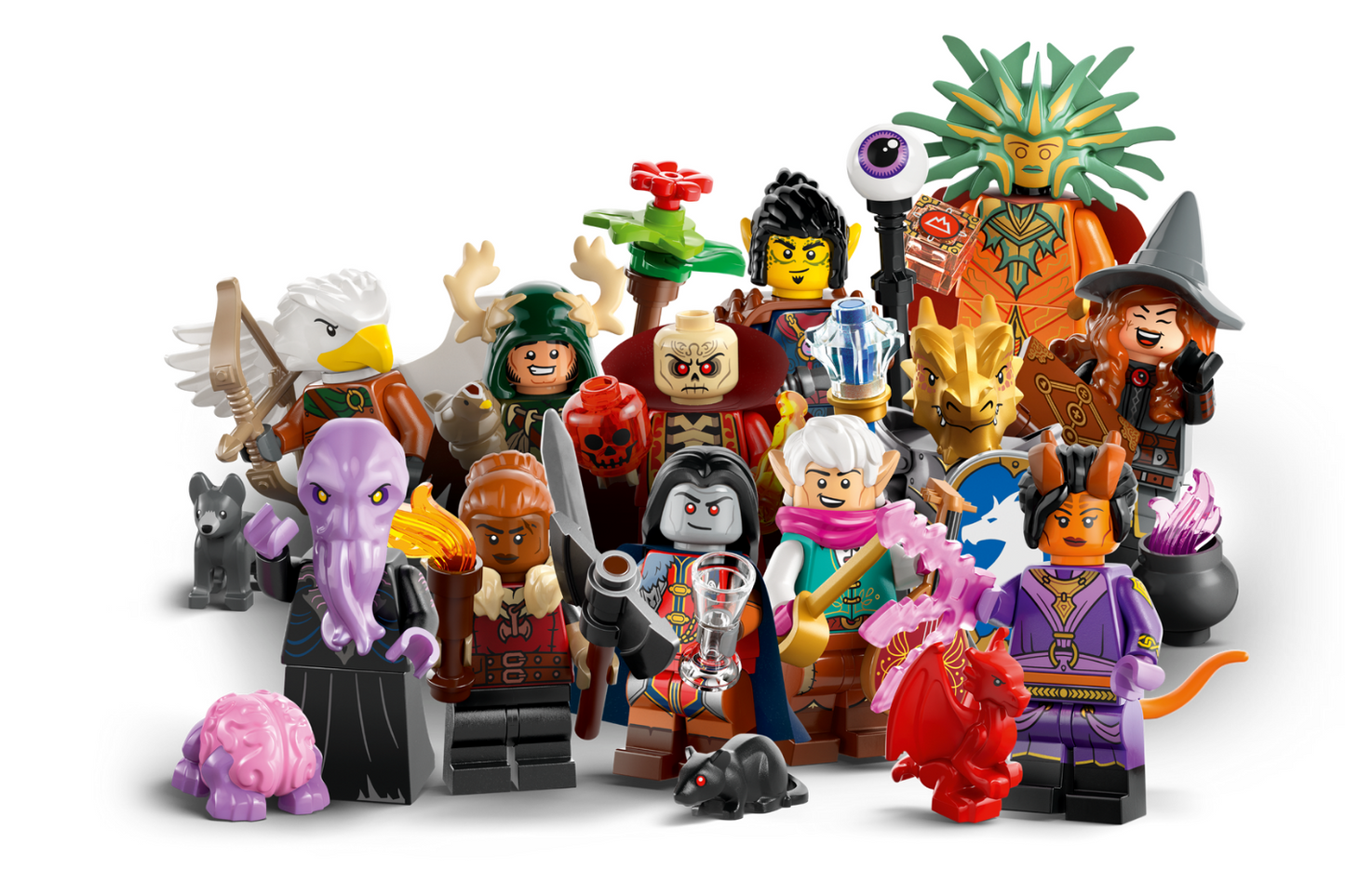 LEGO Minifigures Dungeons and Dragons 71047 - Set of all 12 figures (IN STOCK)