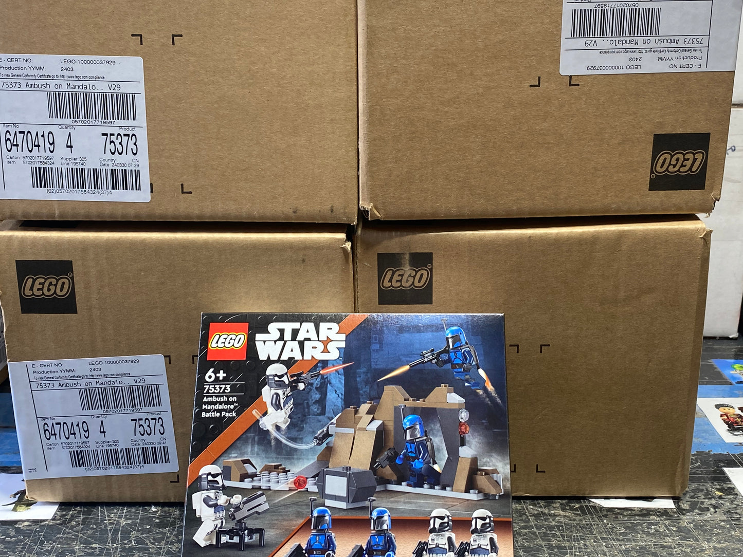 75373 Lego Star Wars Ambush on Mandalore Battle Pack